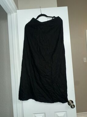 Haya and I linen double lined skirt worn once